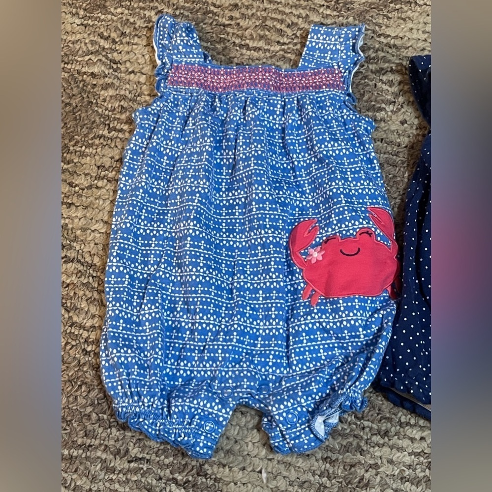 🌼4/$25🌼 Carter’s 3 month romper bundle - Picture 3 of 5